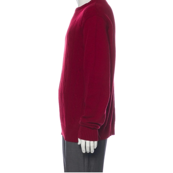 Men's Oscar De LA Renta classic Christmas sweater - Picture 7 of 8